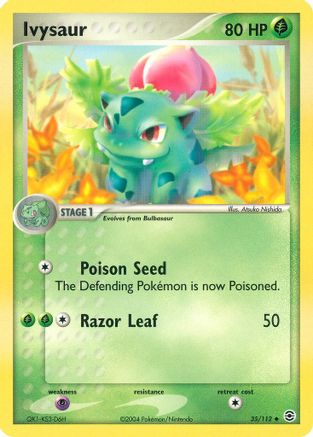 Ivysaur (35) Reverse Holofoil - FireRed & LeafGreen