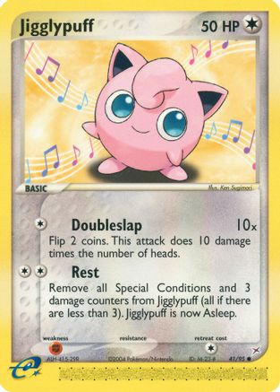 Jigglypuff (41/95) [EX: Team Magma vs Team Aqua] Reverse Holofoil