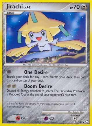 Jirachi (31) Reverse Holofoil - Legends Awakened
