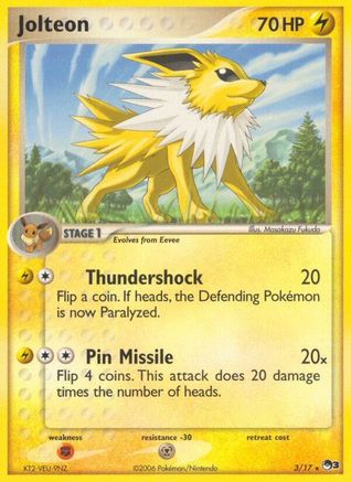 Jolteon (3/17) [POP Series 3] | Silver Goblin