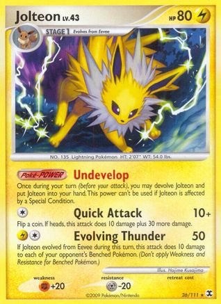 Jolteon (26) Reverse Holofoil - Rising Rivals