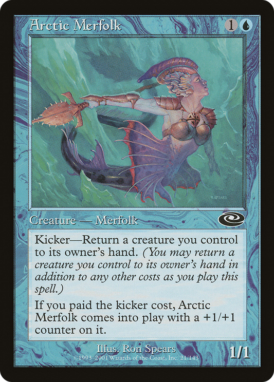 Arctic Merfolk [Planeshift] Foil