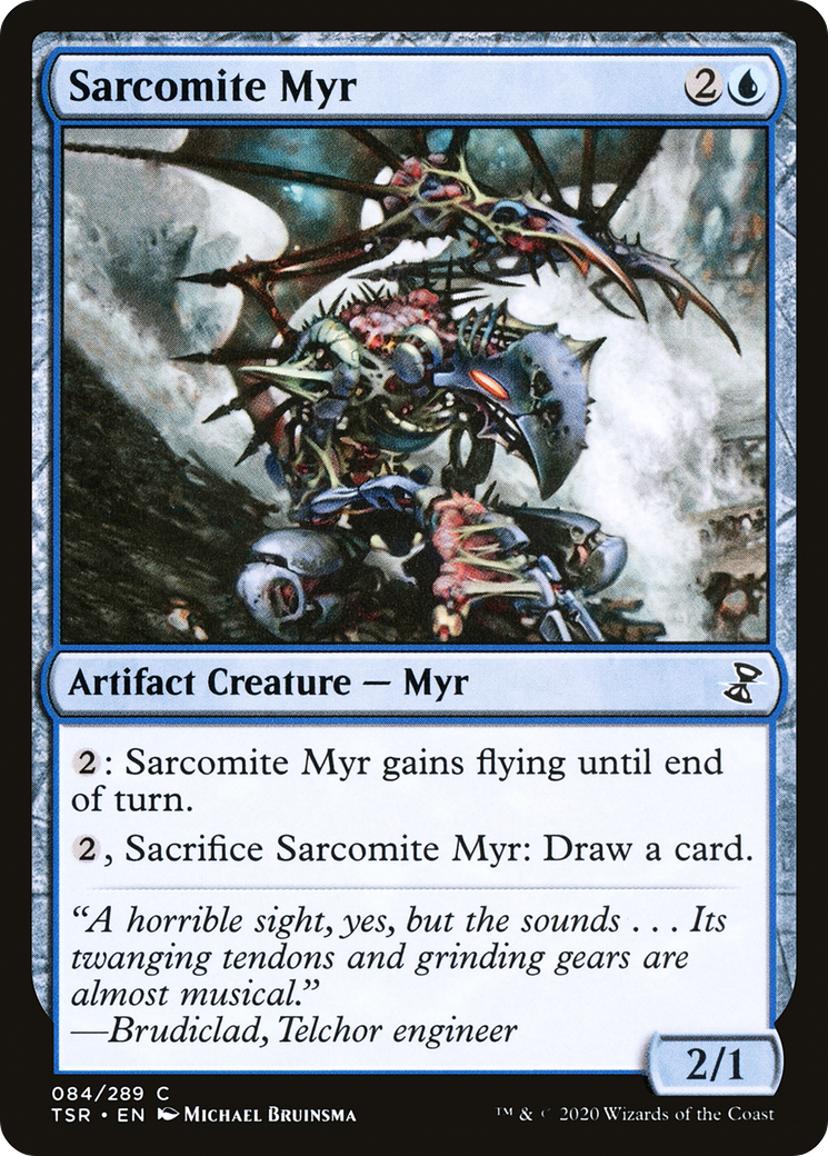 Sarcomite Myr (084) Foil - Time Spiral Remastered