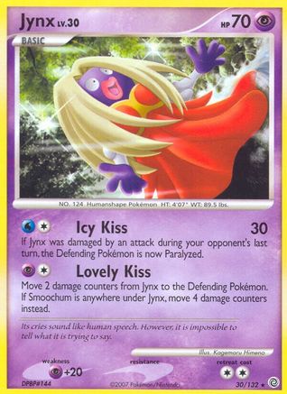 Jynx (30) Reverse Holofoil - Secret Wonders