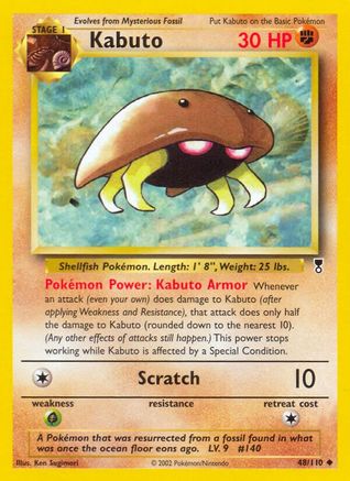 Kabuto (48) Reverse Holofoil - Legendary Collection