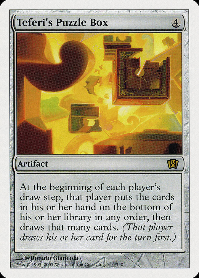 Teferi's Puzzle Box [Eighth Edition] Foil