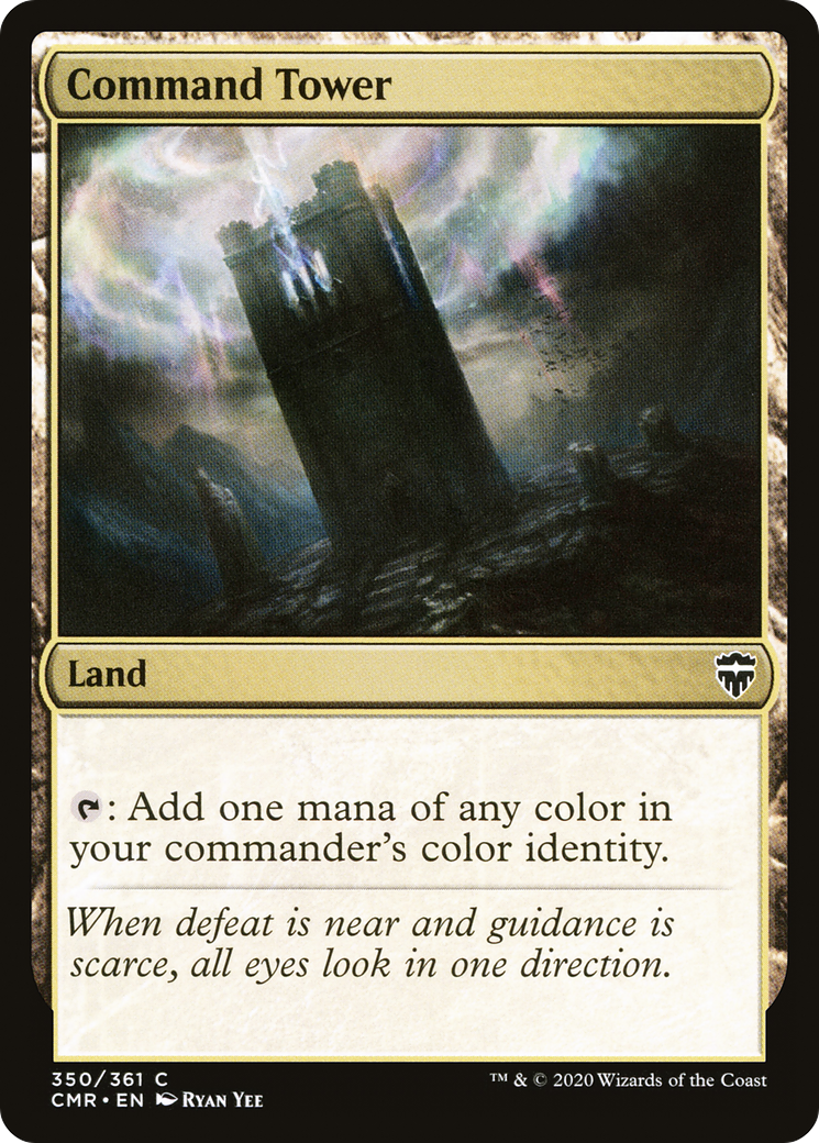 Command Tower (350) Foil - Commander Legends