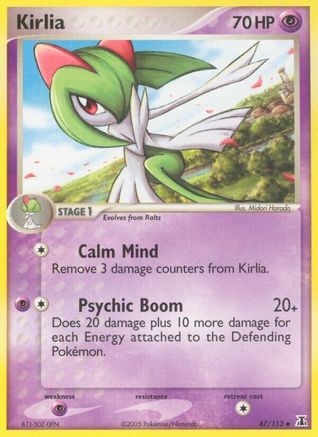 Kirlia (47) Reverse Holofoil - Delta Species