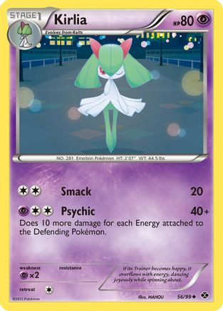Kirlia (56) Reverse Holofoil - Next Destinies