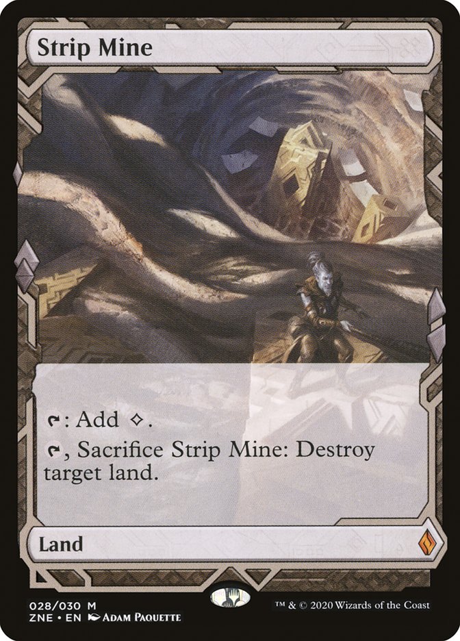 Strip Mine (Expeditions) [Zendikar Rising Expeditions] | Silver Goblin