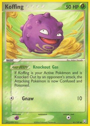Koffing (61) Reverse Holofoil - Team Rocket Returns