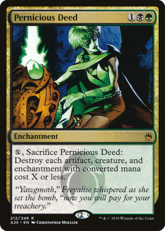 Pernicious Deed [Masters 25] Foil