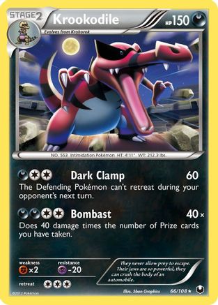Krookodile (66) Holofoil - Dark Explorers