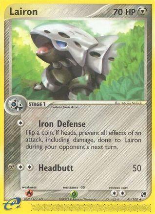 Lairon (41/100) [EX: Sandstorm] | Silver Goblin