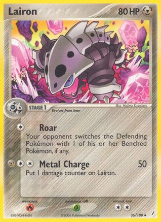 Lairon (36) Reverse Holofoil - Crystal Guardians