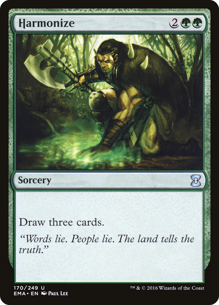 Harmonize (170) Foil - Eternal Masters