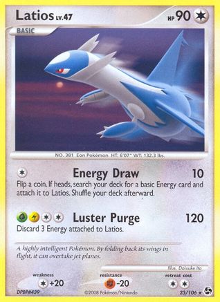 Latios (23) Reverse Holofoil - Great Encounters