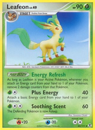 Leafeon (45) Reverse Holofoil - Rising Rivals