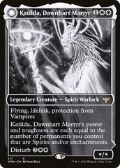 Katilda, Dawnhart Martyr // Katilda's Rising Dawn (Showcase Eternal Night) [Innistrad: Crimson Vow] | Silver Goblin