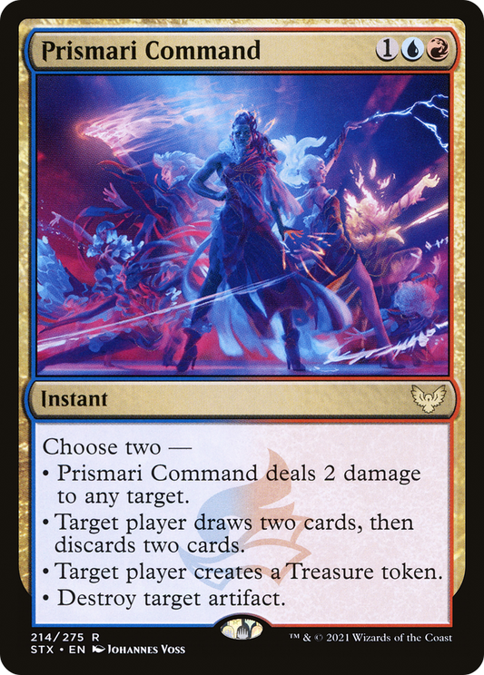 Prismari Command [Strixhaven: School of Mages] Foil
