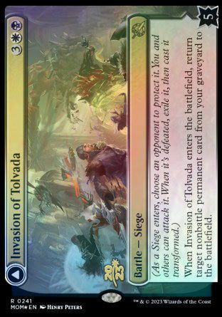 Invasion of Tolvada // The Broken Sky [March of the Machine Prerelease Promos] | Silver Goblin