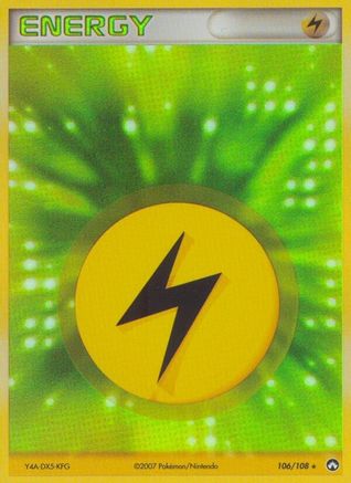 Lightning Energy (106) Holofoil - Power Keepers