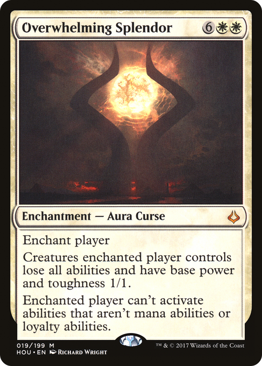 Overwhelming Splendor [Hour of Devastation] Foil