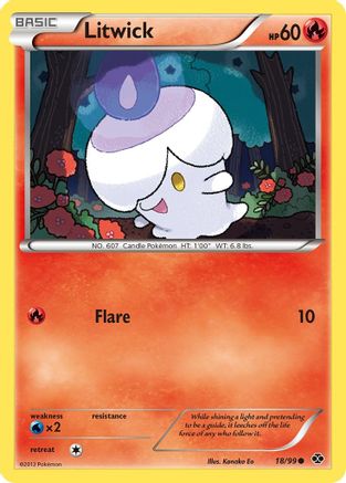 Litwick (18) Reverse Holofoil - Next Destinies