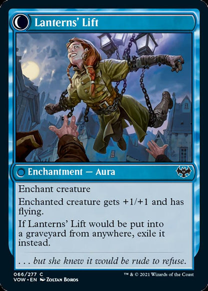 Lantern Bearer // Lanterns' Lift [Innistrad: Crimson Vow] Foil