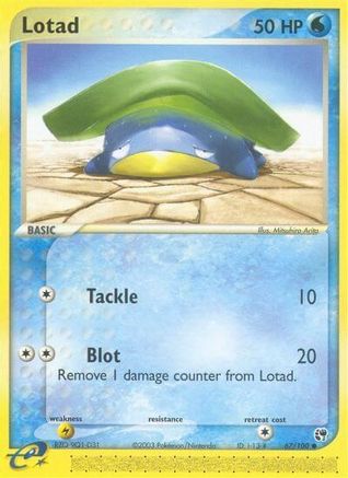 Lotad - 67/100 (67) Reverse Holofoil - Sandstorm