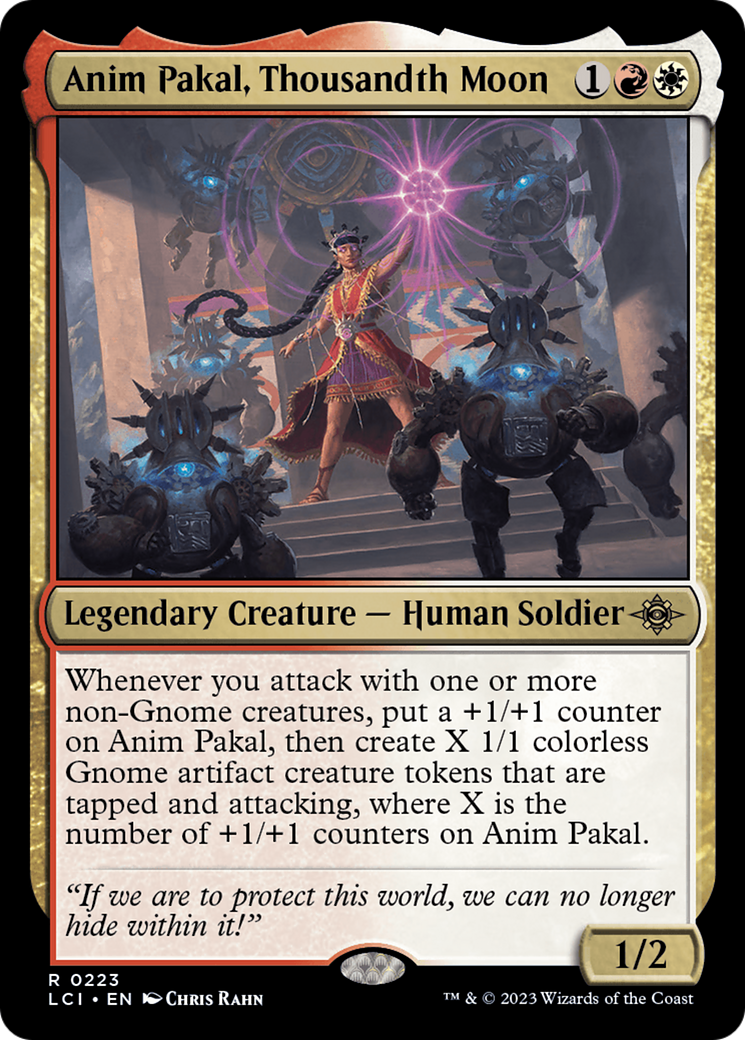 Anim Pakal, Thousandth Moon [The Lost Caverns of Ixalan] Foil