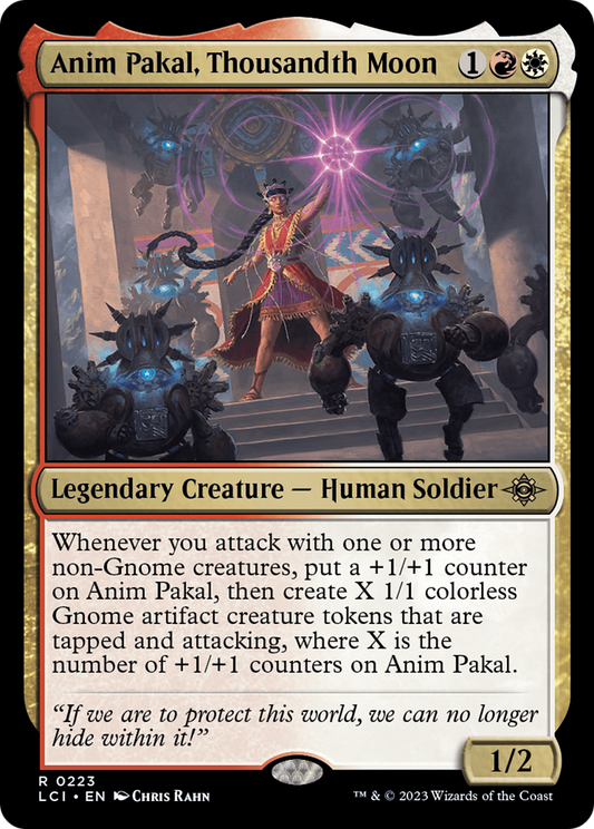 Anim Pakal, Thousandth Moon [The Lost Caverns of Ixalan] Foil