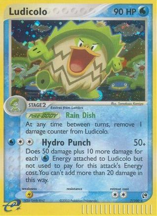 Ludicolo (7) Reverse Holofoil - Sandstorm