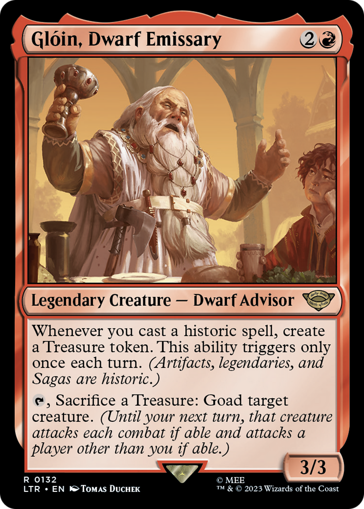 Gloin, Dwarf Emissary [The Lord of the Rings: Tales of Middle-Earth] Foil