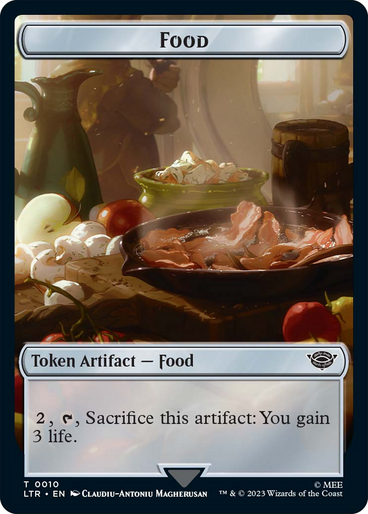 Soldier // Food Token [The Lord of the Rings: Tales of Middle-Earth Commander Tokens] | Silver Goblin