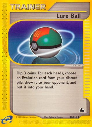 Lure Ball (128) Reverse Holofoil - Skyridge