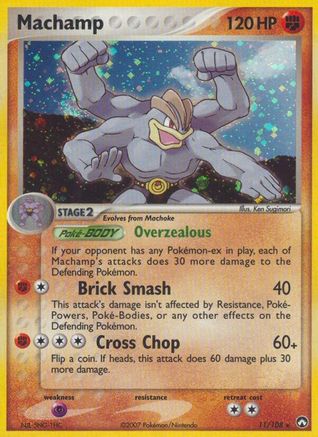 Machamp (11) Reverse Holofoil - Power Keepers