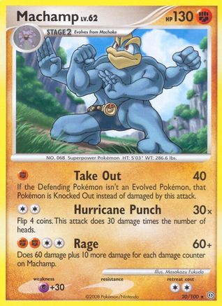 Machamp (20) Reverse Holofoil - Stormfront