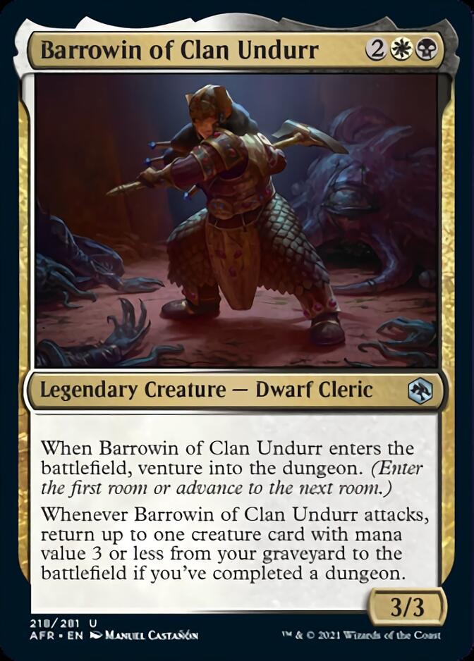 Barrowin of Clan Undurr [Dungeons & Dragons: Adventures in the Forgotten Realms] | Silver Goblin