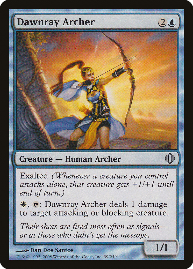 Dawnray Archer [Shards of Alara] Foil