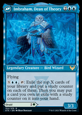 Kianne, Dean of Substance // Imbraham, Dean of Theory [Strixhaven: School of Mages] Foil