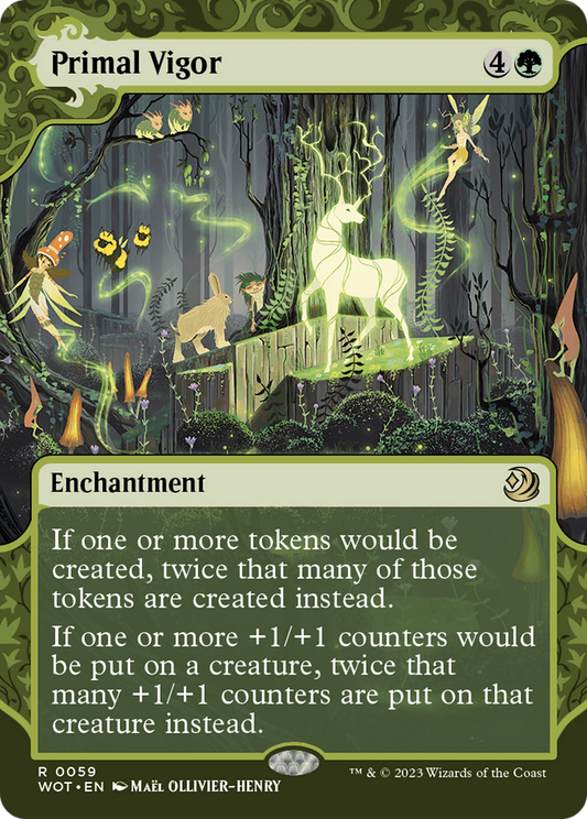 Primal Vigor [Wilds of Eldraine: Enchanting Tales] Foil