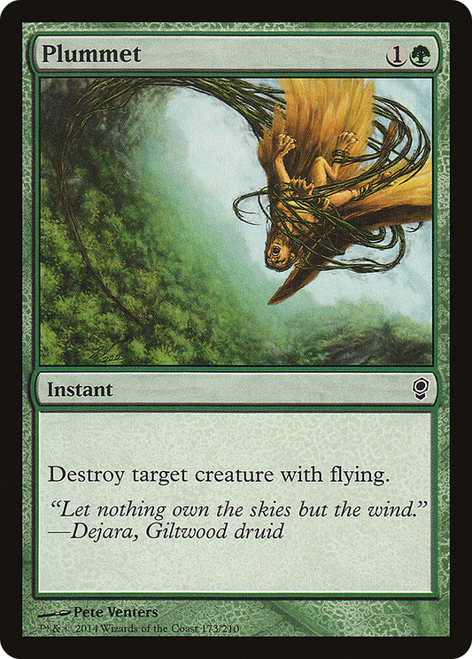 Plummet [Conspiracy] Foil