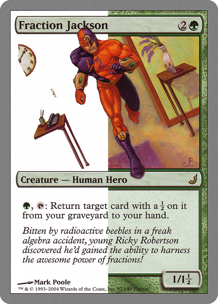 Fraction Jackson (097) Foil - Unhinged