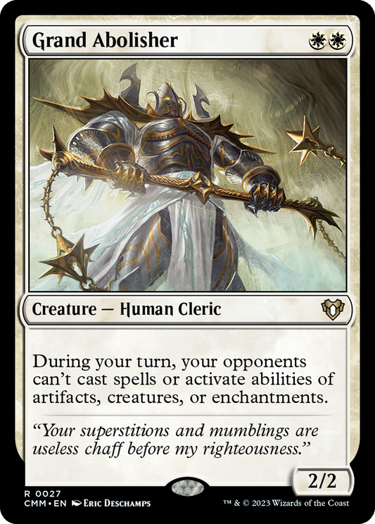 Grand Abolisher [Commander Masters] Foil