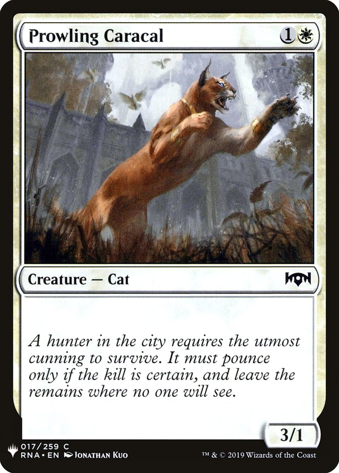 Prowling Caracal [Mystery Booster] | Silver Goblin