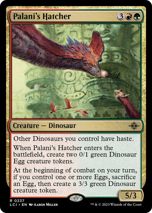 Palani's Hatcher [The Lost Caverns of Ixalan] Foil