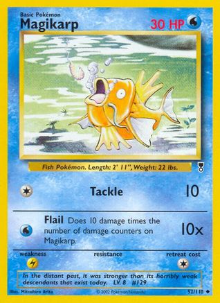 Magikarp (52) Reverse Holofoil - Legendary Collection