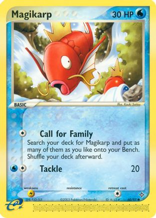 Magikarp (60/97) [EX: Dragon] | Silver Goblin