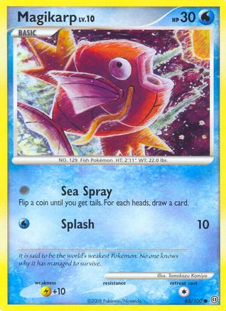 Magikarp (65) Reverse Holofoil - Stormfront